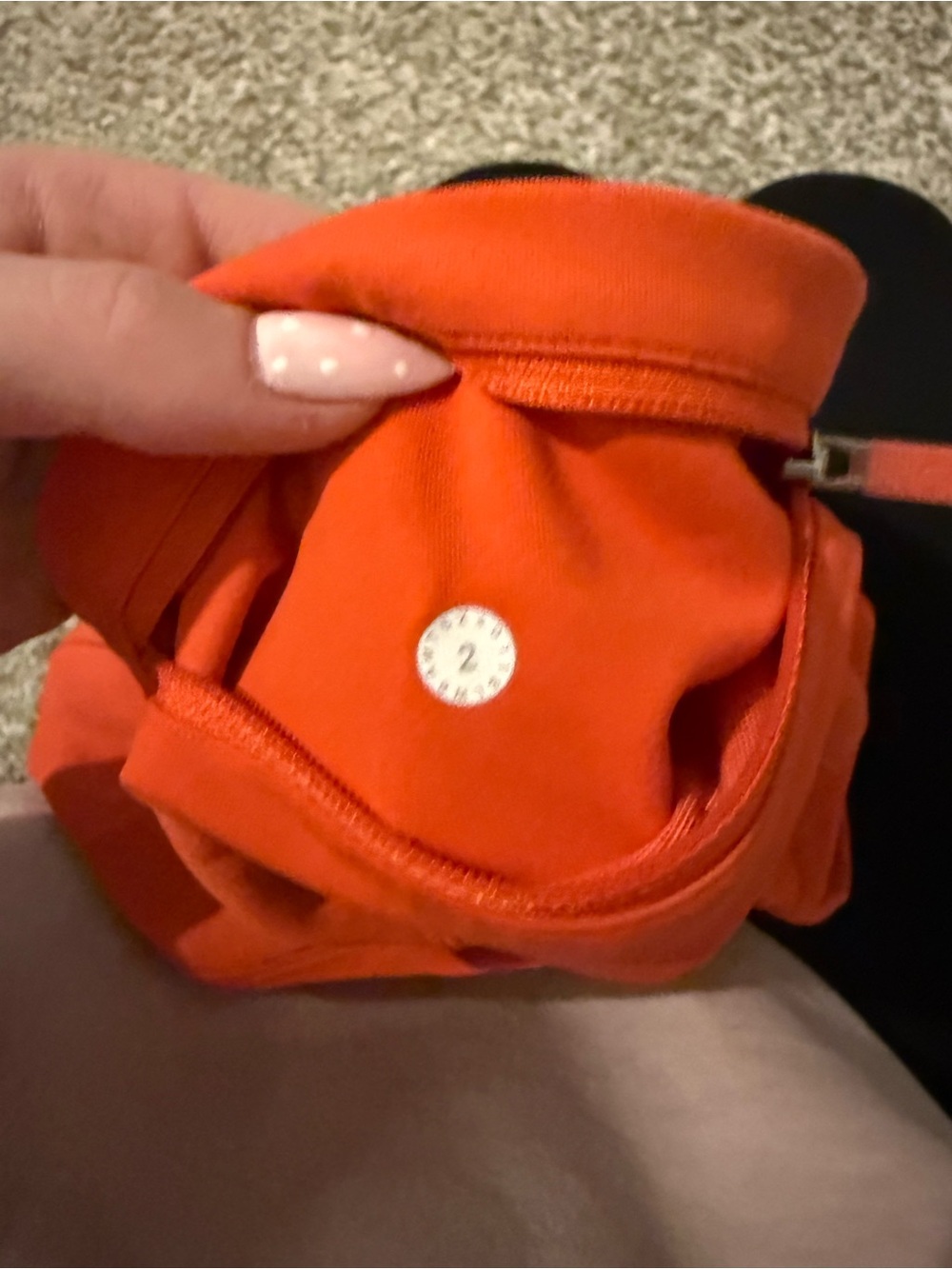lululemon athletica Orange Leggings